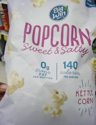 Sweet & salty popcorn